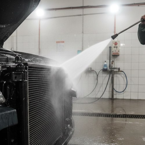 Mengapa Radiator Mobil Dilarang Disemprot Air Tekanan Tinggi?